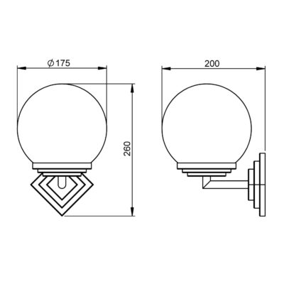 Ore Wall Light